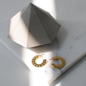 Missoma Aztec Hoops - Small